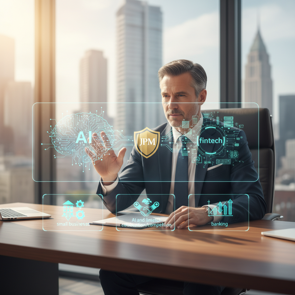 JPMorgan CFO: A lot of time is spent dealing with competition from AI, fintech