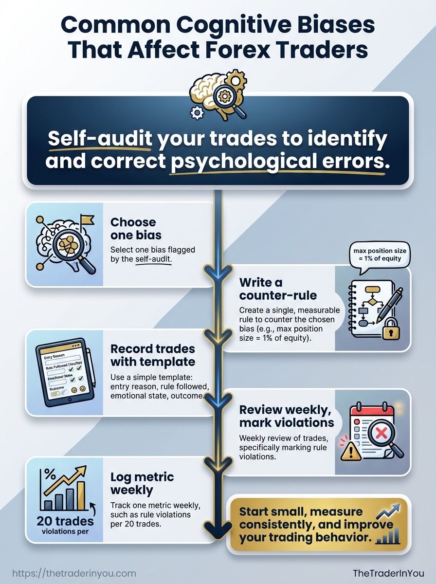 Common Cognitive Biases That Affect Forex Traders 2 Infographic