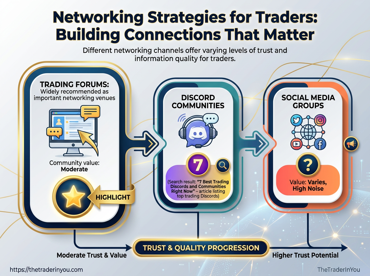 Networking Strategies for Traders: Building Connections That Matter 3 Infographic