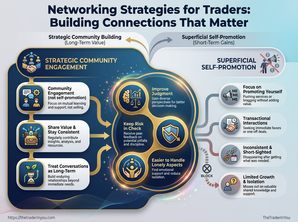 Networking Strategies for Traders: Building Connections That Matter 2 Infographic