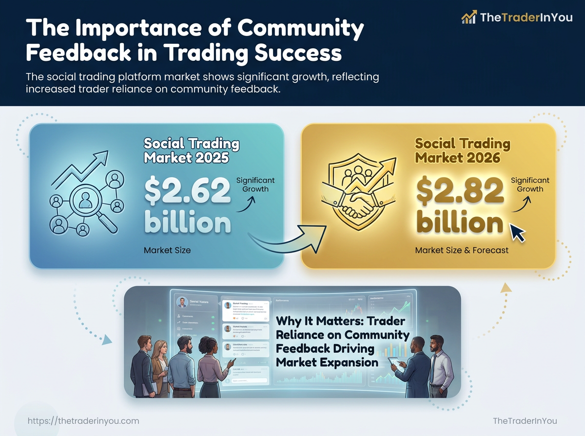 The Importance of Community Feedback in Trading Success 3 Infographic