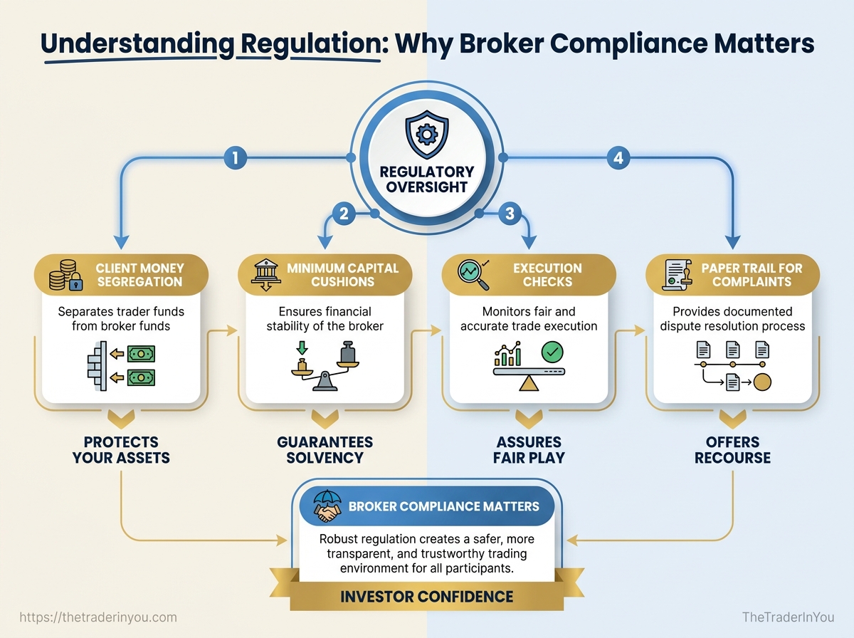 Understanding Regulation: Why Broker Compliance Matters 2 Infographic
