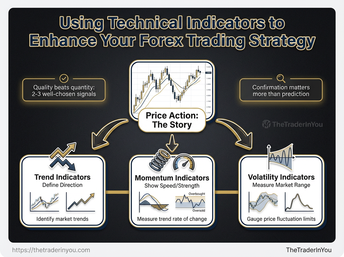 Using Technical Indicators to Enhance Your Forex Trading Strategy 2 Infographic